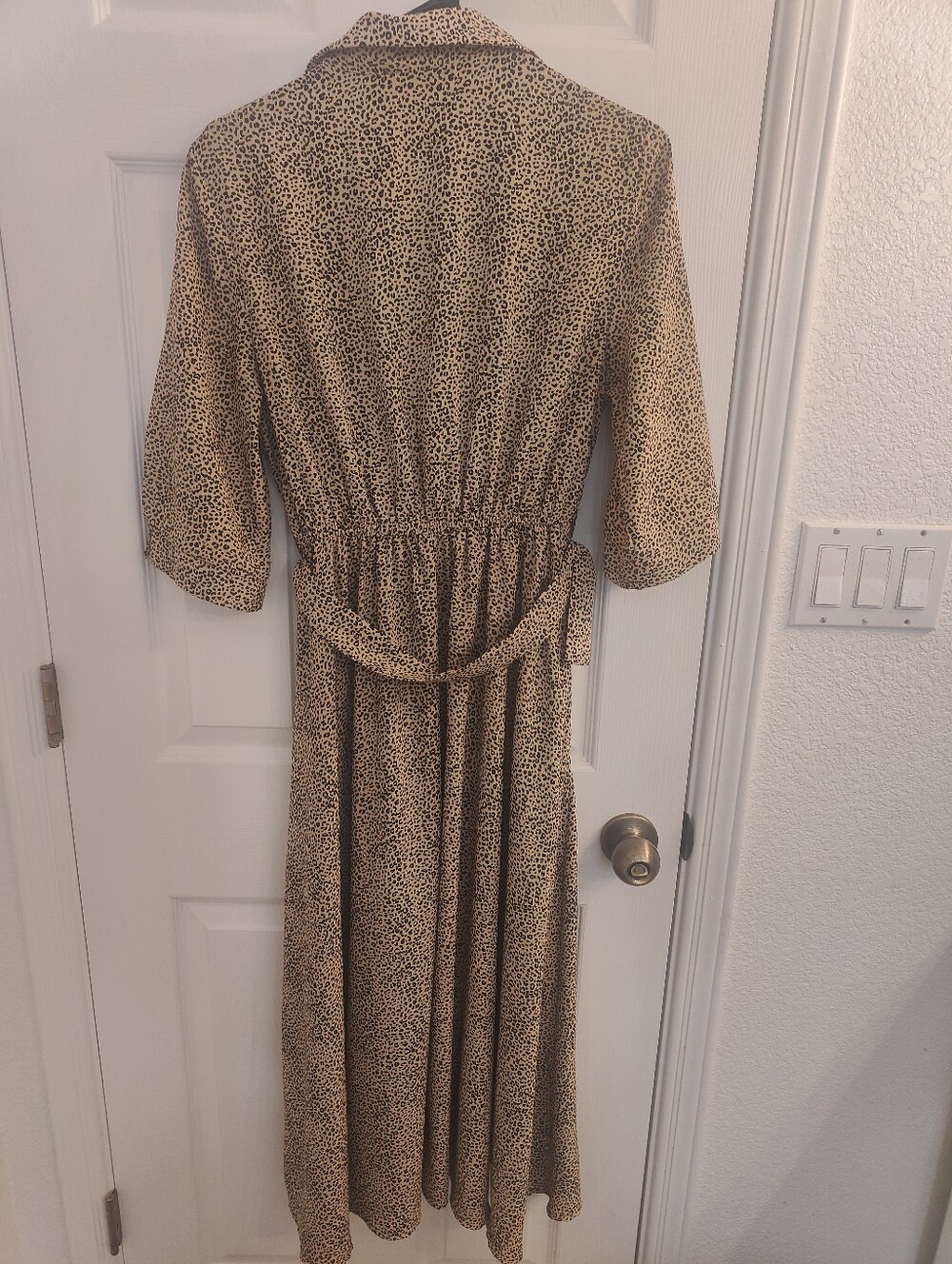 Melloday Animal Print Long Dress, Size Large - Picture 6 of 8